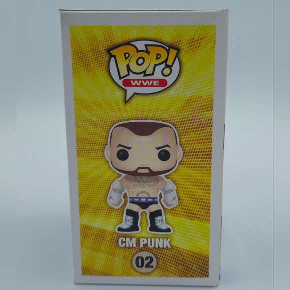 Funko POP! WWE CM Punk #02 Vinyl Figure - Picture 7 of 8